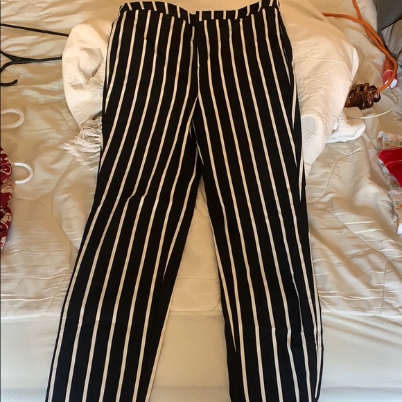 Comfy, stripped, professional pants. - Picture 4 of 5